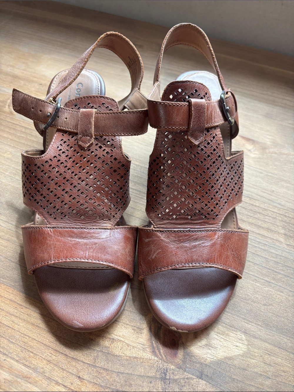 Comfortiva Brown Sandals